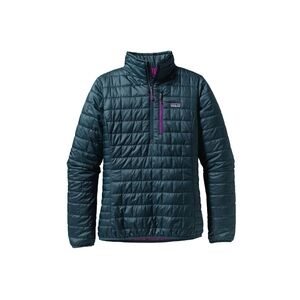Patagonia Women's Small Nano Puff Pullover in Tidal Teal